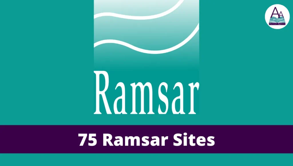 75 Ramsar sites