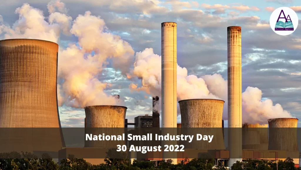 National Small Industry Day 30 August 2022