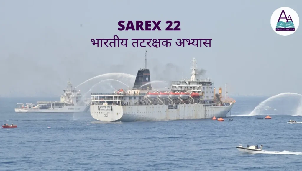 SAREX 22 Indian Coast Guard Exercise